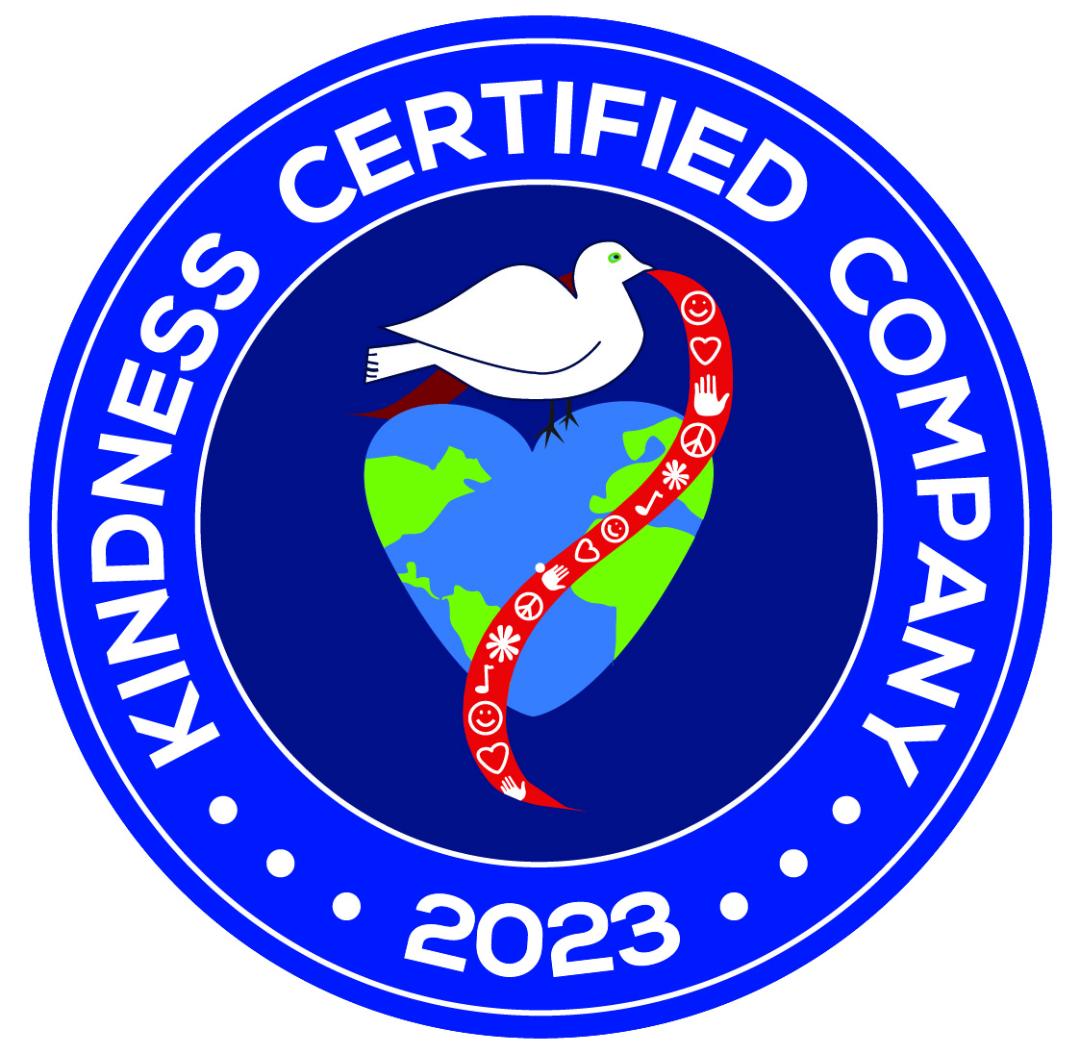 2023 kindness certified company seal